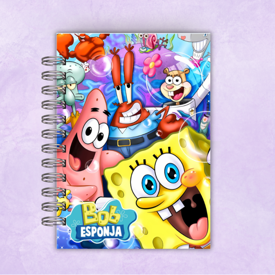 Libro colorear Bob Esponja - 50 dibujos