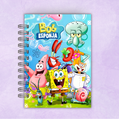 Libro colorear Bob Esponja - 50 dibujos