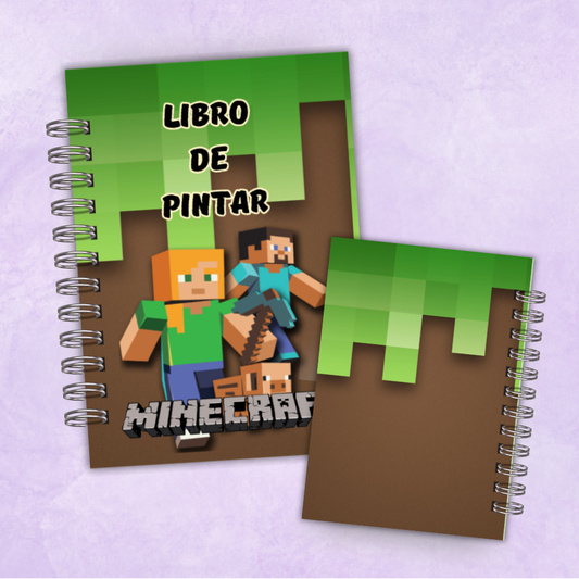 Libro para colorear Minecraft - 65 Dibujos