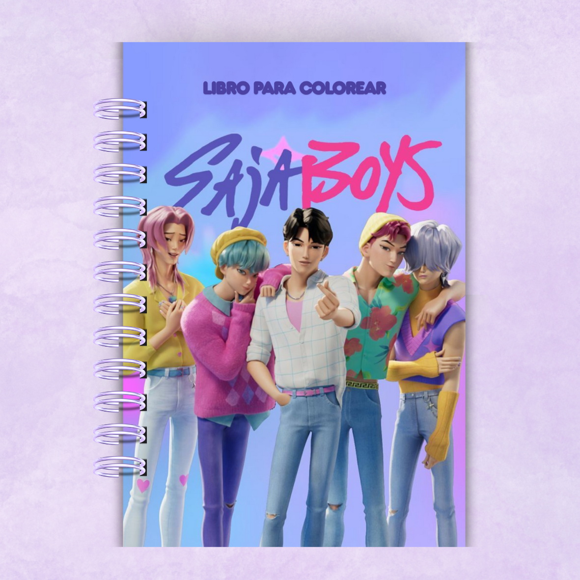 Libro para colorear SajaBoys