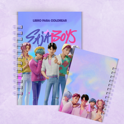Libro para colorear SajaBoys