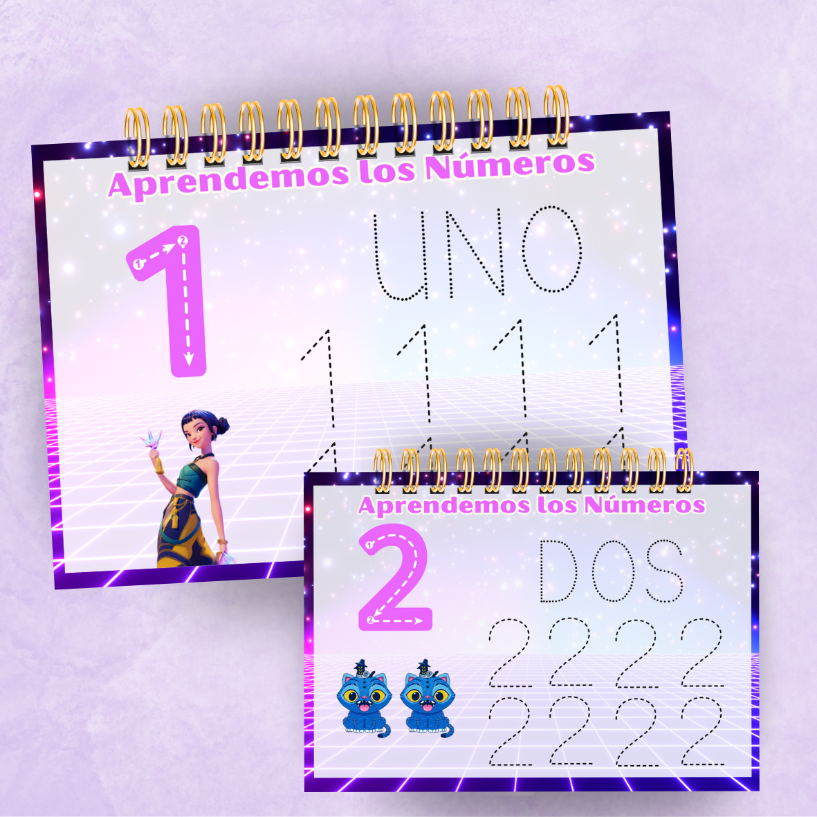 Libro de actividades Las guerreras Kpop