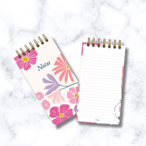 Libreta de notas Flowers