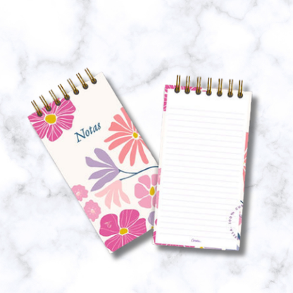 Libreta de notas Flowers