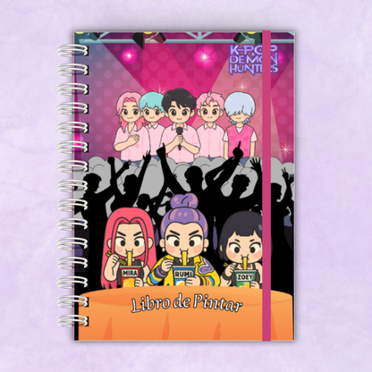 Libro para colorear las guerreras