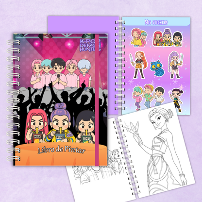 Libro para colorear las guerreras